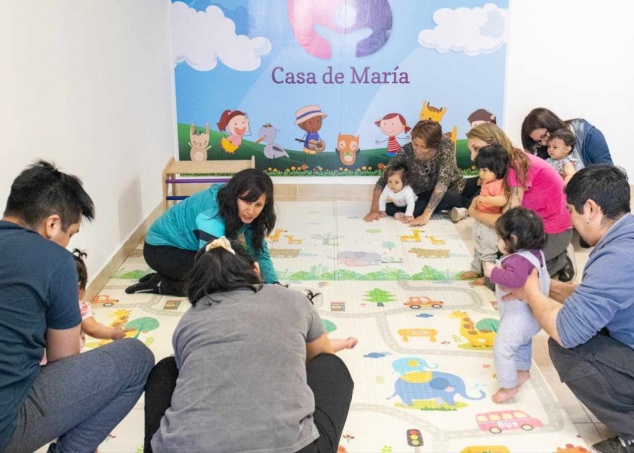 Durante el verano, Casa de María sigue acompañando a las familias de Río