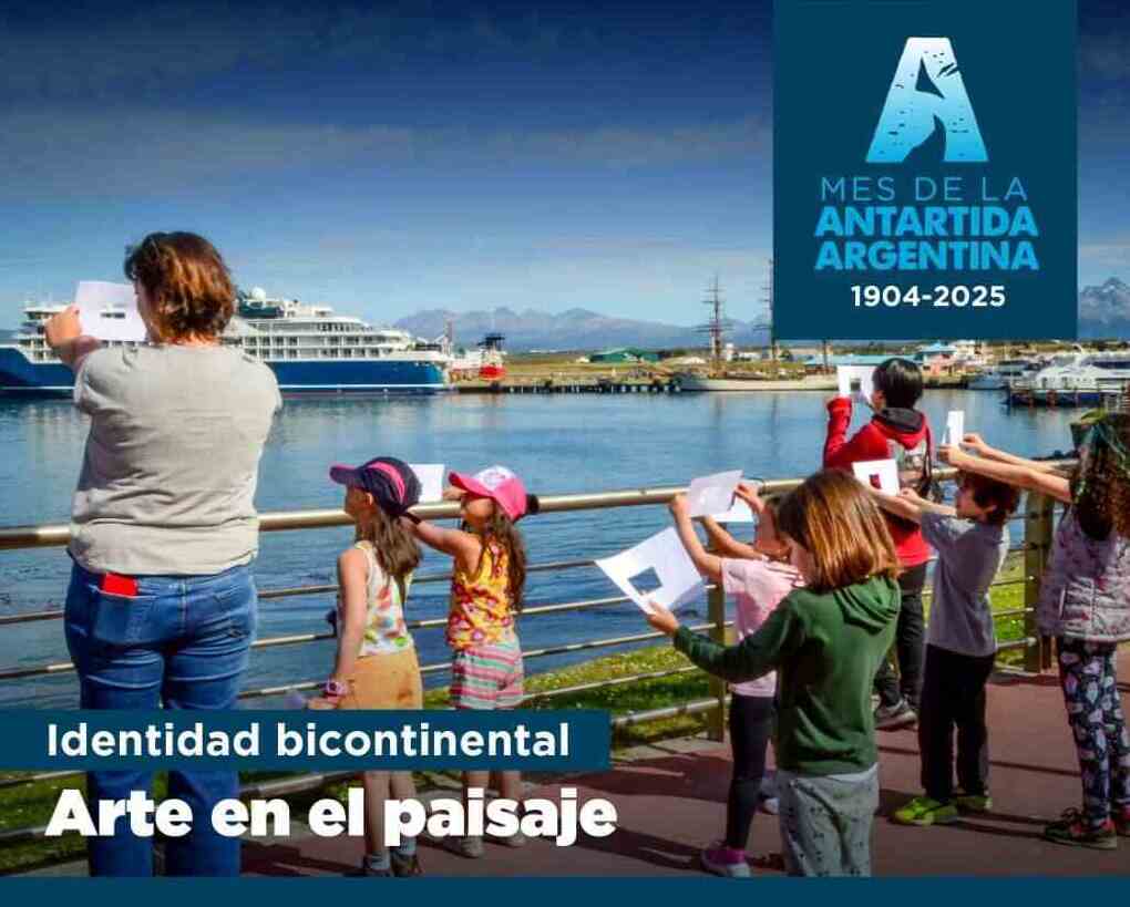 Se realizará el taller  “Arte en el Paisaje” para niños y niñas de Ushuaia