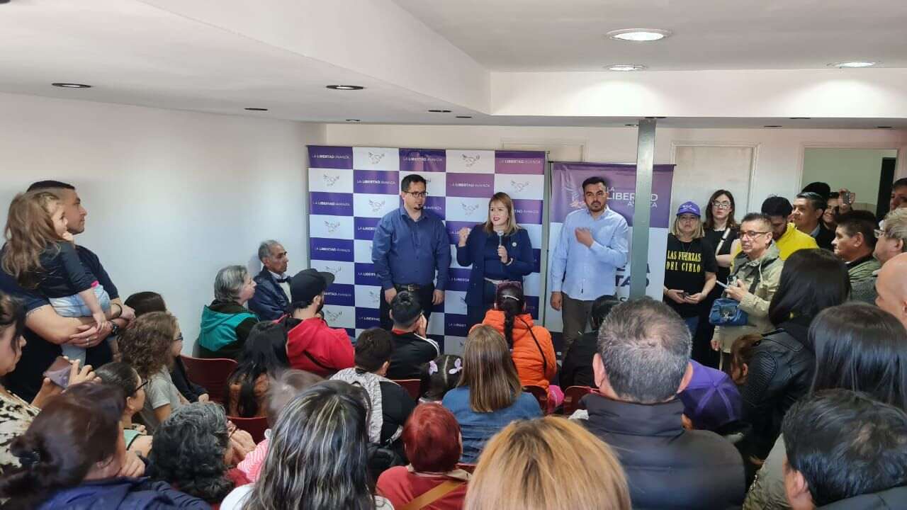 Se inauguró el local de La Libertad Avanza en la Margen Sur