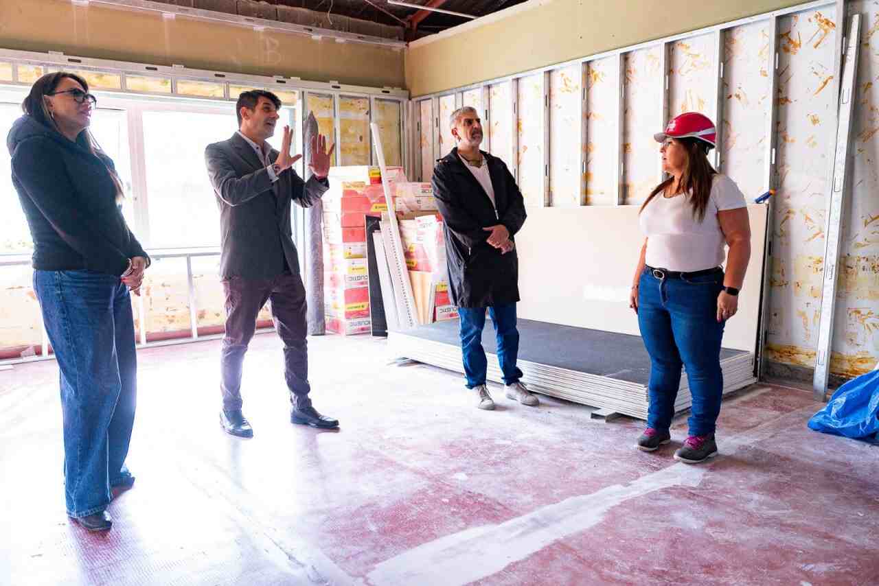 Avanza la remodelación de las salas de música del Centro Polivalente de Arte de Ushuaia