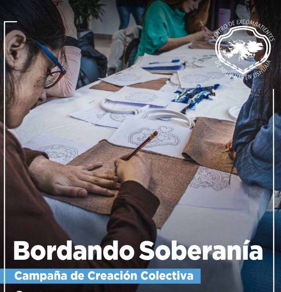 La Municipalidad de Ushuaia impulsará la campaña de creación colectiva “Bordando Soberanía”